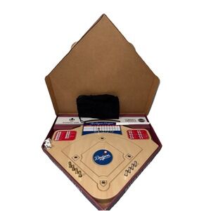 Solid Wood Los Angeles Dodgers Baseball Board Game from Across the Board